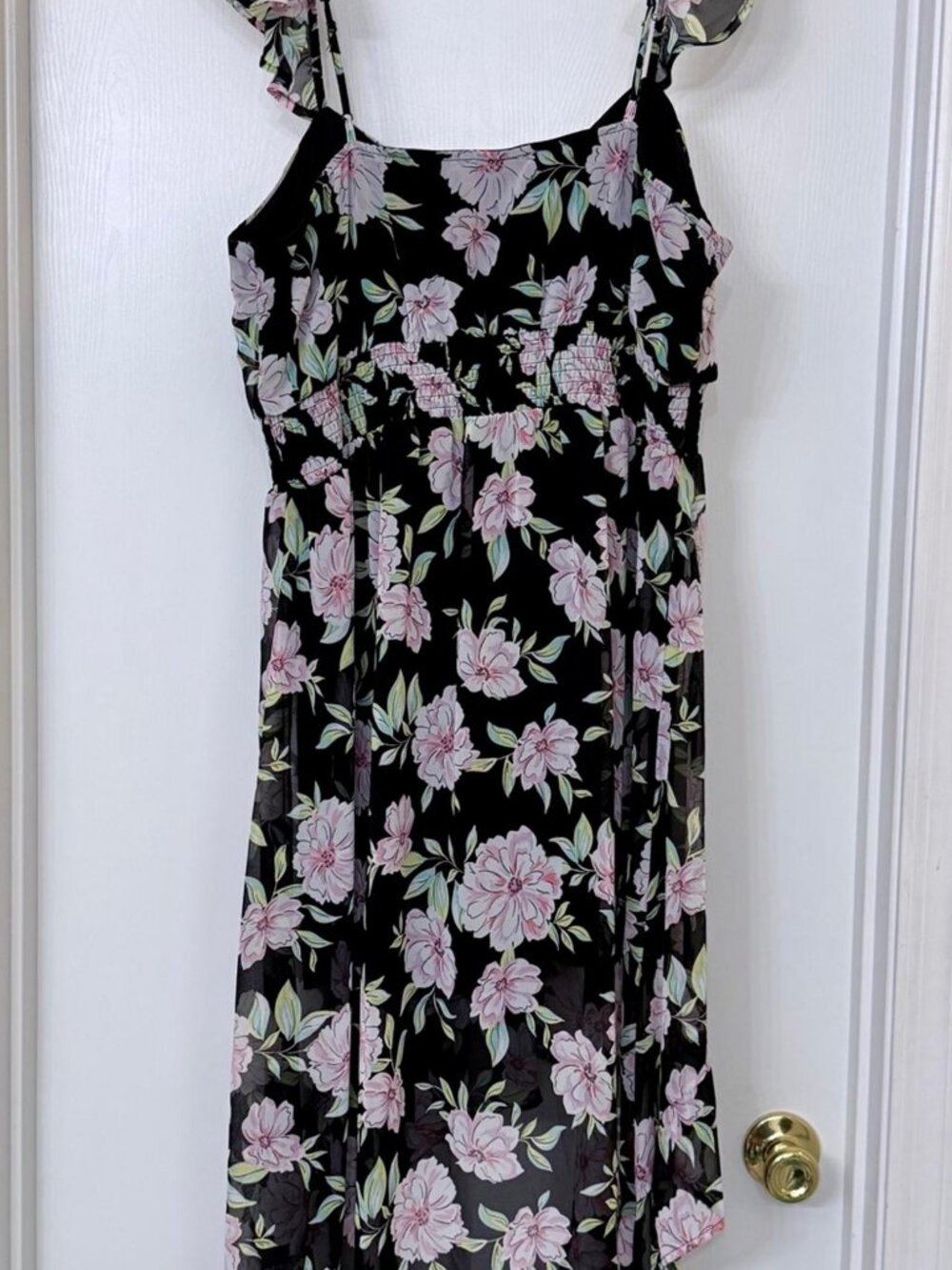 High Low Floral Dress